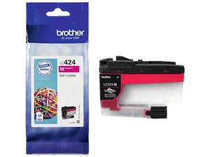 Cartucho de tinta - Brother LC424, ISO/IEC 24711, 750 páginas, Magenta - Imagen 1 de 1