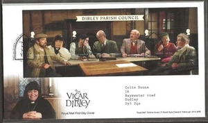 GB 2025 THE VICAR OF DIBLEY FDC MIN SHEET WITH TALENTS HOUSE CANCEL - Picture 1 of 1
