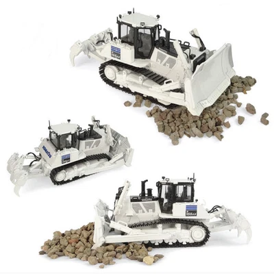 RUSPA KOMATSU D155AX-7 WHITE EDITION 1:50 Universal Hobbies Mezzi Industriali Mo - Immagine 1 di 4