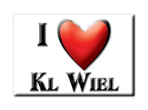 Kl Wiel, Gorinchem, Zuid Holland - Koelkastmagneet Holland Cadeau Herinnering - Picture 1 of 9