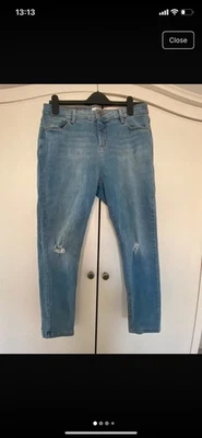 Dorothy Perkins Women's Blue Jeans Size 14s - Image 1 of 4