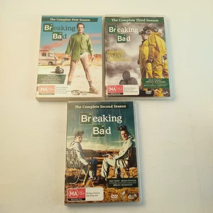 Breaking Bad DVD Box Set Complete Seasons 1 2 3 Region 4 PAL TV Series Crime - Picture 1 of 4