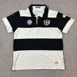 Canterbury New Zealand Striped Rugby Jersey Mens Size Large Played In Heaven EUC - Picture 1 of 9