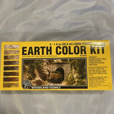 Woodland Scenics Earth Color Paint Kit 8-1 fl Oz. Brown - Image 1 of 4