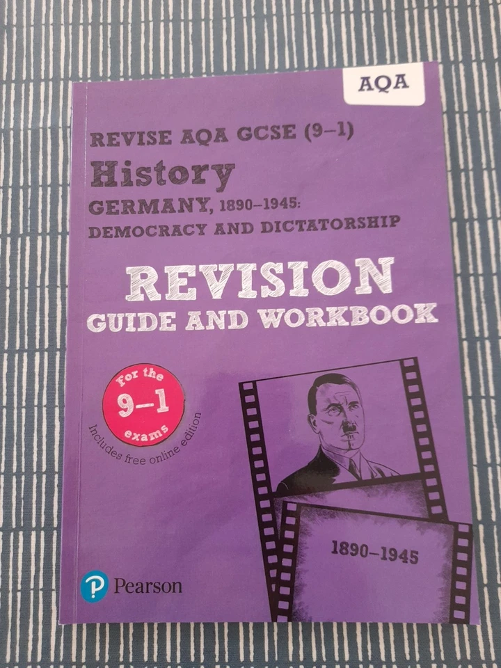 AQA  Revise HISTORY GCSE 9-1 Germany 1890-1945 Democracy And Dictatorship . - Image 1 of 1