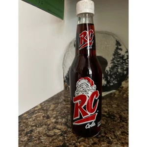 Botella vintage RC Cola 12 fl oz Santa Claus Navidad vacaciones coleccionable - Imagen 1 de 7