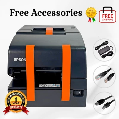 Epson TM-H6000V Multifunction POS Receipt Printer USB LAN Serial 1 YR WARRANTY - Image 1 of 4