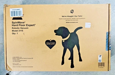 BISSELL 3115 White Wet and Dry Robotic Vacuum Cleaner - NEW - Image 1 of 3