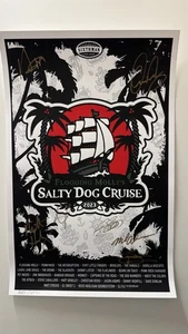 Flogging Molly - Salty Dog Cruise 2023 - Poster mit Autogrammen - Nummeriert - Bild 1 von 3