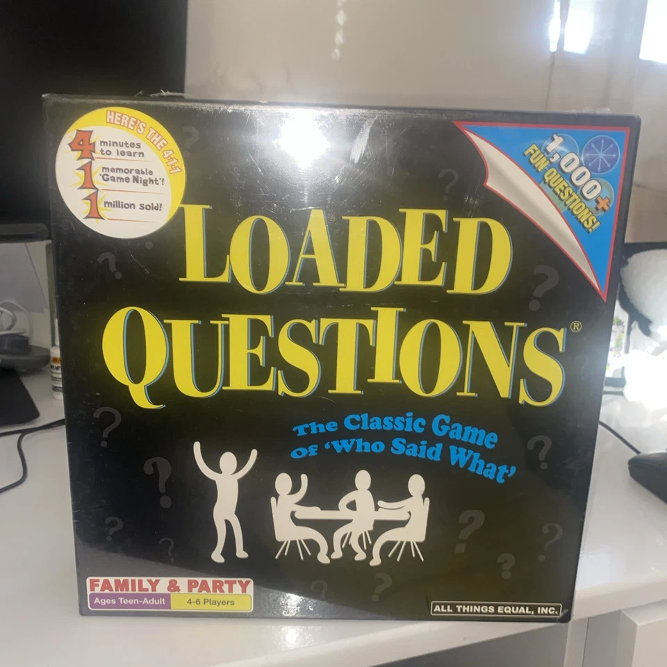 Loaded Questions Board Game Family and Party, 4-6 Players (Brand New) - Image 1 of 1