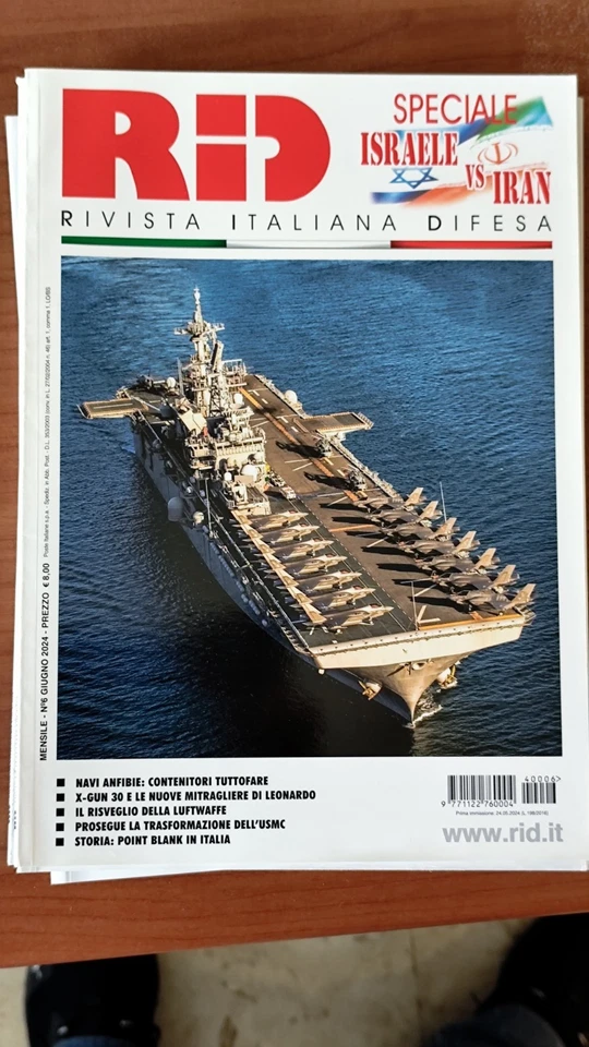 RID - Rivista Italiana Difesa - N° 6 Giugno 2024 - Immagine 1 di 1