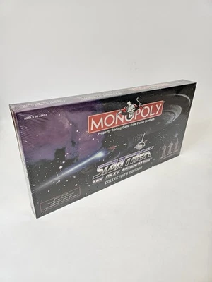 Monopoly Game Star Trek The Next Generation Collector's Edition 1998 Sealed - Image 1 of 4
