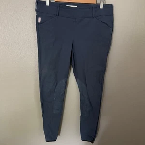 Pantalones de montar THE TAILORED SPORTSMAN azul/gris talla 32 a caballo - Imagen 1 de 8