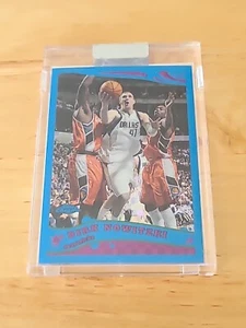 2005-06 Topps Chrome Blue Uncirculated X-Fractor /90 Dirk Nowitzki #72 HOF $$$$$ - Picture 1 of 2