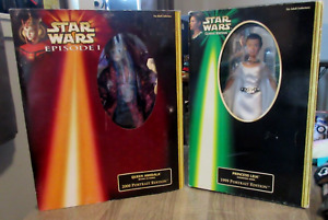 Star  Wars - 2 Portrait Edition 12” Doll Figures -Queen Amidala & Princess Leia