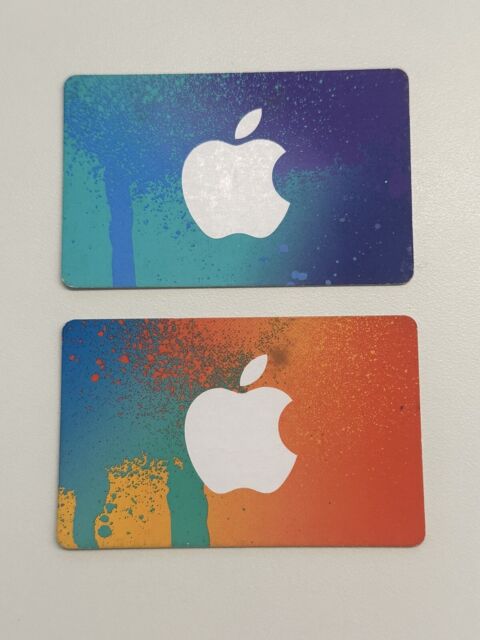 Apple iTunes Gift Card NO VALUE Rechargable $15-$500 (IL/RT6-S36-NIB)