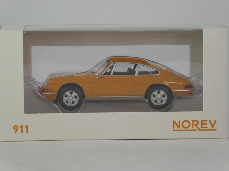 PORSCHE 911 1969 Bahama Yellow Norev 750039 Die Cast 1/43 Nuovo