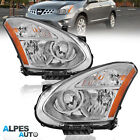 2PCS Chrome Headlights Front Lamps For 2008-13 Nissan Rogue 2014-15 Rogue Select Nissan Rogue