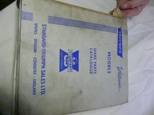 Triumph vitesse 1600 and mk1 2 ltr factory workshop parts catalogue - Picture 1 of 5