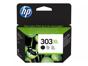 Original HP 303XL Tinten Patrone Schwarz Für Envy Photo 6230 6255 7134 Tango - Bild 1 von 1