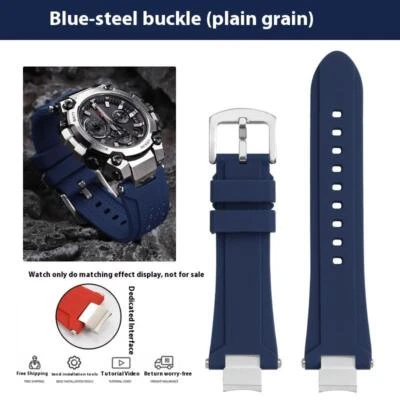 Correa de reloj de silicona modificada impermeable para Casio G-SHOCK MTG-B3000 Foto 1 de 4