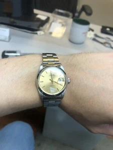 (BEST) ROLEX Automatic Precision Stainless Steel Oyster Bracelet 6694 Beautiful - Picture 1 of 8