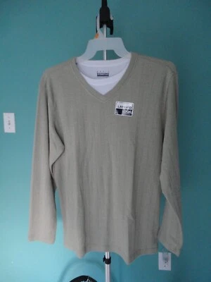 Basic Editions Crew Neck Full Sleeve Mens Sweater, Med - Image 1 of 3