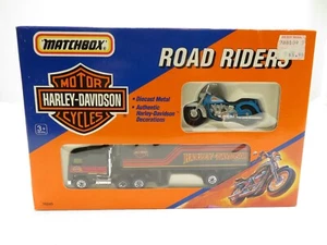 Matchbox 76240 Harley Davidson Road Rider Tour Bikes NIB 07580 - Picture 1 of 3