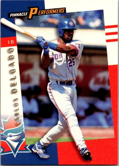 1998 Pinnacle Performers Baseball #66 Carlos Delgado - Image 1 of 1