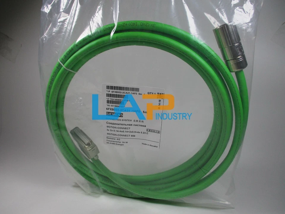 1Pcs New For SIEMENS servo encoder cable 5M 6FX8002-2CA31-1AF0 - Image 1 of 4