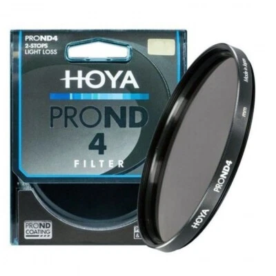 Genuine Hoya 72mm Pro ND 4 ( 2 stops ) Screw-in Filter for 72mm (UK Stock)  BNIP - Image 1 of 4