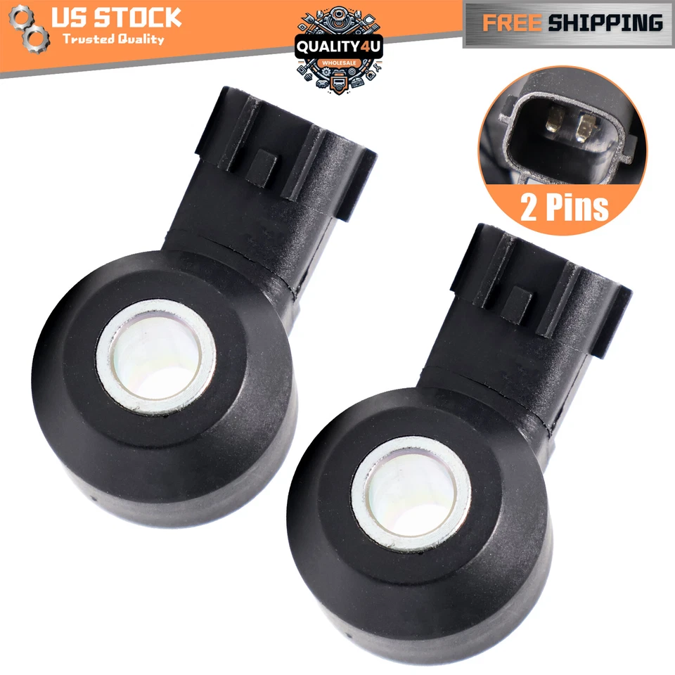 22060-30P00 Knock Sensors Set of 2 For INFINITI G35 I30 I35 NISSAN Pathfinder Foto 1 de 4