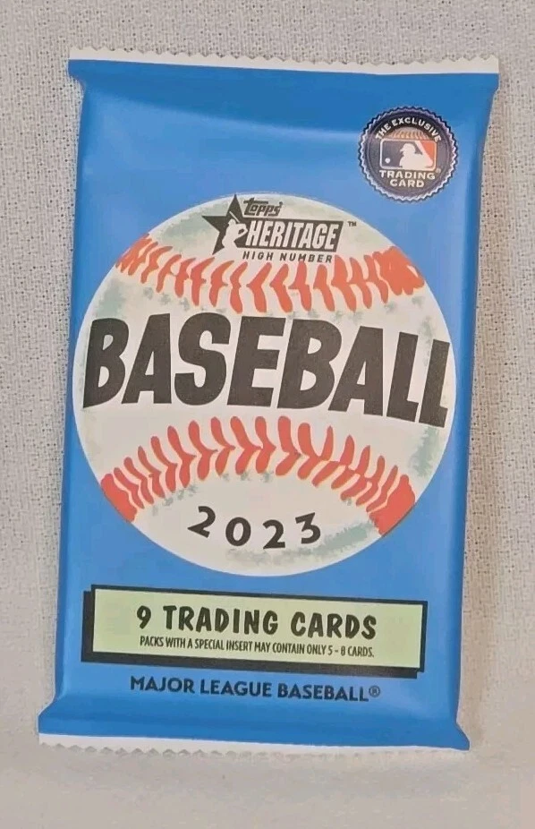 2023 Topps Heritage High Number Baseball Hobby Packs