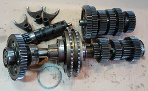 Honda CB750F transmission gear shift main counter shaft shift drum forks set F2 - Picture 1 of 11
