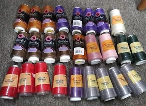 Lot of 27 NEW / SEALED Maxi lock & Overlock Serger Thread 3000 yds Each - Picture 1 of 6