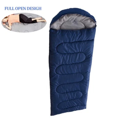 Embark Adult Sleeping Bag 50-70 Degree Fahrenheit Spring Summer Camping Gear - Image 1 of 4