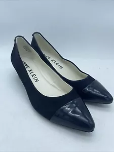 Anne Klein Women's Valicity Low Wedge Slip On Closed Toe Heels Size 8M - Picture 1 of 9