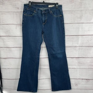 Pantalones de mezclilla elásticos Polo Ralph Lauren Kelly Bootcut lavado oscuro para mujer talla 8 - Imagen 1 de 16
