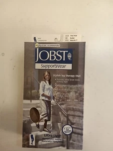 Pantimedias de maternidad Jobst Support Wear compresión suave beige sedoso L CS1 - Imagen 1 de 13