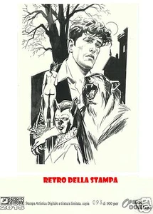 DYLAN DOG STAMPA Limitata n° 93 di 100 - CARLO AMBROSINI per OPERA COMICS 2015 - Picture 1 of 1