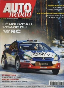 AUTO HEBDO n°1534 22/02/2006 CHEVROLET CORVETTE Z06 FERRARI 248F1 HEXAGON MULLER - Imagen 1 de 1