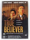 True Believer DVD 1989 aka Fighting Justice Court Room Drama Film Movie Region 4
