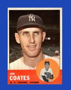 1963 Topps Set-Break #237 Jim Coates EX-EXMINT *GMCARDS* - Picture 1 of 2