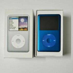 Apple iPod Classic 7th Generation Blue  (80GB) - (Latest Model) Retail Box