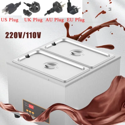 1000W Electric Chocolate Melter Maker Commercial Stainless Steel Heater Machine - Image 1 of 4