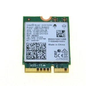 L57250-005, 01AX798,  WLAN 11AX 2X2 INT AX201NGW 2230NV HP  15-CS SERIES GRADE A - Picture 1 of 2