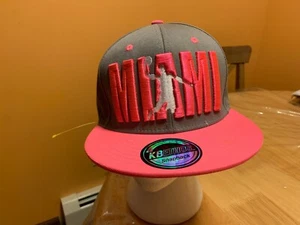 Unique MIami Heat snapback cap - Picture 1 of 3