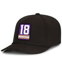 Minnesota Vikings Justin Jefferson JJ Number Patch Snapback Hat