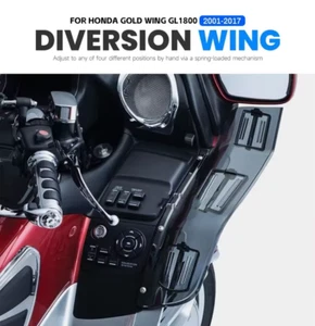 Deflector de viento ventilado protector de aire Dragon Wing para Honda Goldwing GL1800 2001-2017 - Imagen 1 de 8