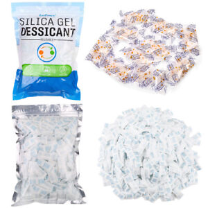 300/40 Packets Grams Silica Gel Desiccant Pack Moisture Absorber 10g 0.5g Pouch